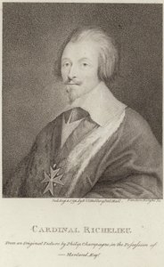 Richelieu bíboros portréja alkotó: Philippe de Champaigne