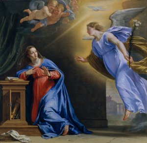 Az Angyali üdvözlet, kb. 1644.