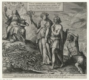 Allegória a boetedoening en berouw felett Boetedoening en berouw in het Oude Testament en het Nieuwe Testament (sorozat címe) Az isteni ragaszkodás és irgalom típusa azokkal szemben, akik teljes szívükből megbánják vétkeiket és Istenhez fordulnak