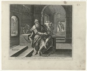 Koning Manasse börtönben Boetedoening en berouw in het Oude Testament en het Nieuwe Testament (sorozat címe) Az isteni engedékenység és irgalom egyik fajtája azokkal szemben, akik teljes szívükből megbánják vétkeiket és Istenhez fordulnak (sorozat