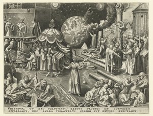 Mértékletesség Temperantia (cím a tárgyon) A hét erény (sorozat címe) alkotó: Philips Galle