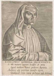 Rudolf Agricola portréja alkotó: Philips Galle