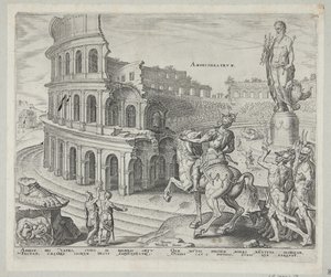 A római Colosseum alkotó: Philips Galle