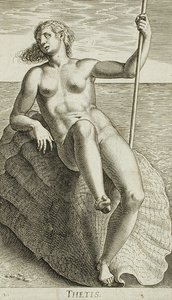Thetis alkotó: Philips Galle