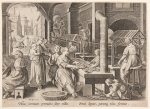 A gubók letekerése alkotó: Philips Galle