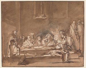 Az utolsó vacsora alkotó: Philips Koninck