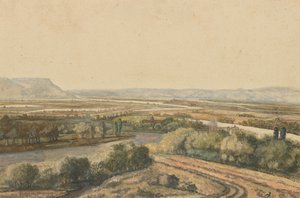 Folyóparti táj alkotó: Philips Koninck