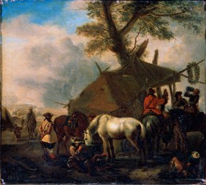 The Watering Place, 17. század.