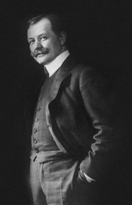 Portrait of the Composer Franz Lehár 1870-1948. alkotó: Photo studio E. Bieber.