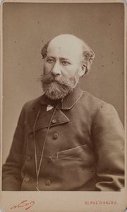 Octave Feuillet portréja 1821-1890. alkotó: Photo studio Nadar.