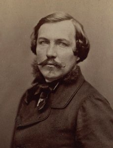 Alfred Quidant zongoraművész és zeneszerző portréja 1815-1893, c. 1870. alkotó: Photo studio Nadar.