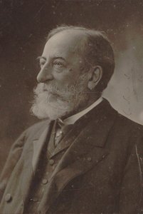 Camille Saint-Saëns zeneszerző portréja 1835-1921, 1910.