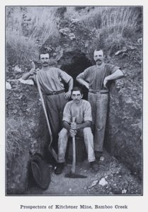 Kitchener Mine kutatói, Bamboo Creek (f/w fotó) alkotó: Photographer Australian
