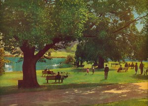 Botanikus kertek, Melbourne (színes fotó)