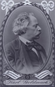 Karl Goldmark, magyar zeneszerző (f/w fotó)
