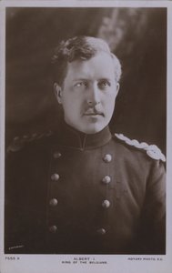 I. Albert, belga király (f/w fotó)