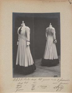Albumoldal: House of Worth, Délutáni ruha alkotó: Photographer French