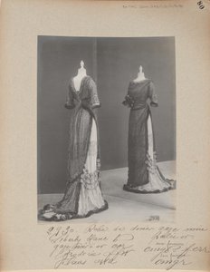 Albumoldal: House of Worth, Vacsoraruha alkotó: Photographer French