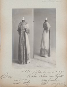 Albumoldal: House of Worth, Vacsoraruha alkotó: Photographer French