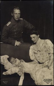 Koronahercegi pár, Friedrich Wilhelm, Cecilie, RPH 1418 alkotó: Photographer German