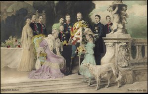 Császári család II. Vilmos alatt, agár, RPH