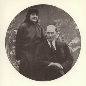 Mustafa Kemal Atatürk, Törökország elnöke és felesége, Latife Usakligil (f/w fotó)