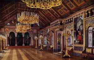 Neuschwanstein kastély: Sangerfaal, Galeriefeite (fotó) alkotó: Photographer German