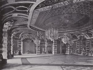 Potsdam, Új palota, Shell Hall (f/w fotó) alkotó: Photographer German