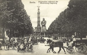 The Iron Hindenburg, Berlin (f/w fotó) alkotó: Photographer German