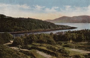 Dél-Írország: Blackwater folyó Kenmare-nál, Kerry megyében (színes fotó) alkotó: Photographer Irish