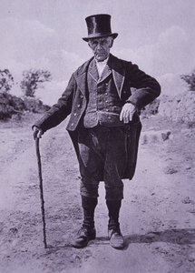 Dél-ír úriember, 1910 körül (f/w fotó) alkotó: Photographer Irish