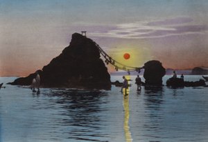 Japan, c.1912: Futamigaura, Ise (photo) alkotó: Photographer Japanese