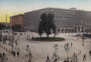 Japán, K. 1912: Marunouchi épület, Tokió (fotó) alkotó: Photographer Japanese