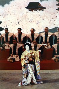 Japán kabuki játék (fotó) alkotó: Photographer Japanese