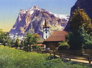 Grindelwald, Wetterhorn (fotó) alkotó: Photographer Swiss