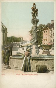 Kindlifresserbrunner, Bern (színes fénykép)