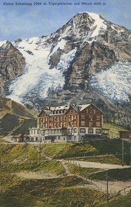 Kleine Scheidegg, Svájc (színes fotó)
