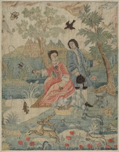 Petit Point hímzés, c. 1937.