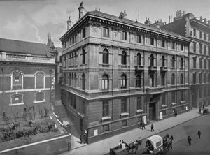 Brit és Külföldi Biblia Társaság háza, London City, 1890 1911