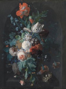Virágos váza, Jan Van Huysum alkotása alkotó: Pictufy