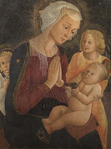 Szűz és gyermek két angyallal, 1550-75