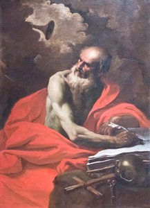 Szent Jeromos (olaj, vászon)