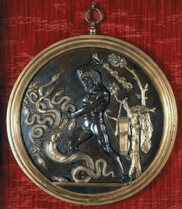 Herkules és a hidra, 1490-es évek (bronz)