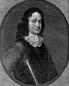 John Hampden (kb. 1595-1643) angol politikus portréja, metszet alkotó: Blaise Nicolas Le Sueur
