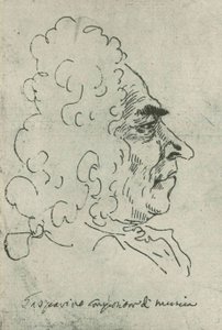 Francesco Gasparini (Pier Leone Ghezzi által) Rom, Bibl Vat - Codici Ottoboniani latini 3113, fol8 alkotó: Pier Leone Ghezzi
