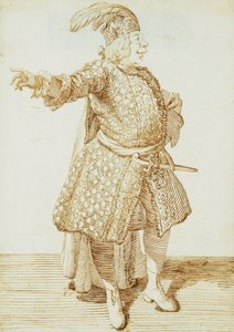 Castrato Gaetano Caffarelli portréja, 1735 körül