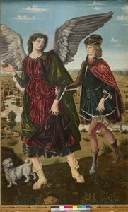 Rafael arkangyal és Tóbiás, 1465-70