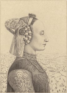 Battista Sforza alkotó: Piero della Francesca