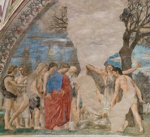 Ádám halála (részlet) alkotó: Piero della Francesca