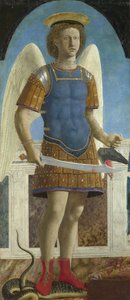 Szent Mihály arkangyal, 1469 alkotó: Piero della Francesca